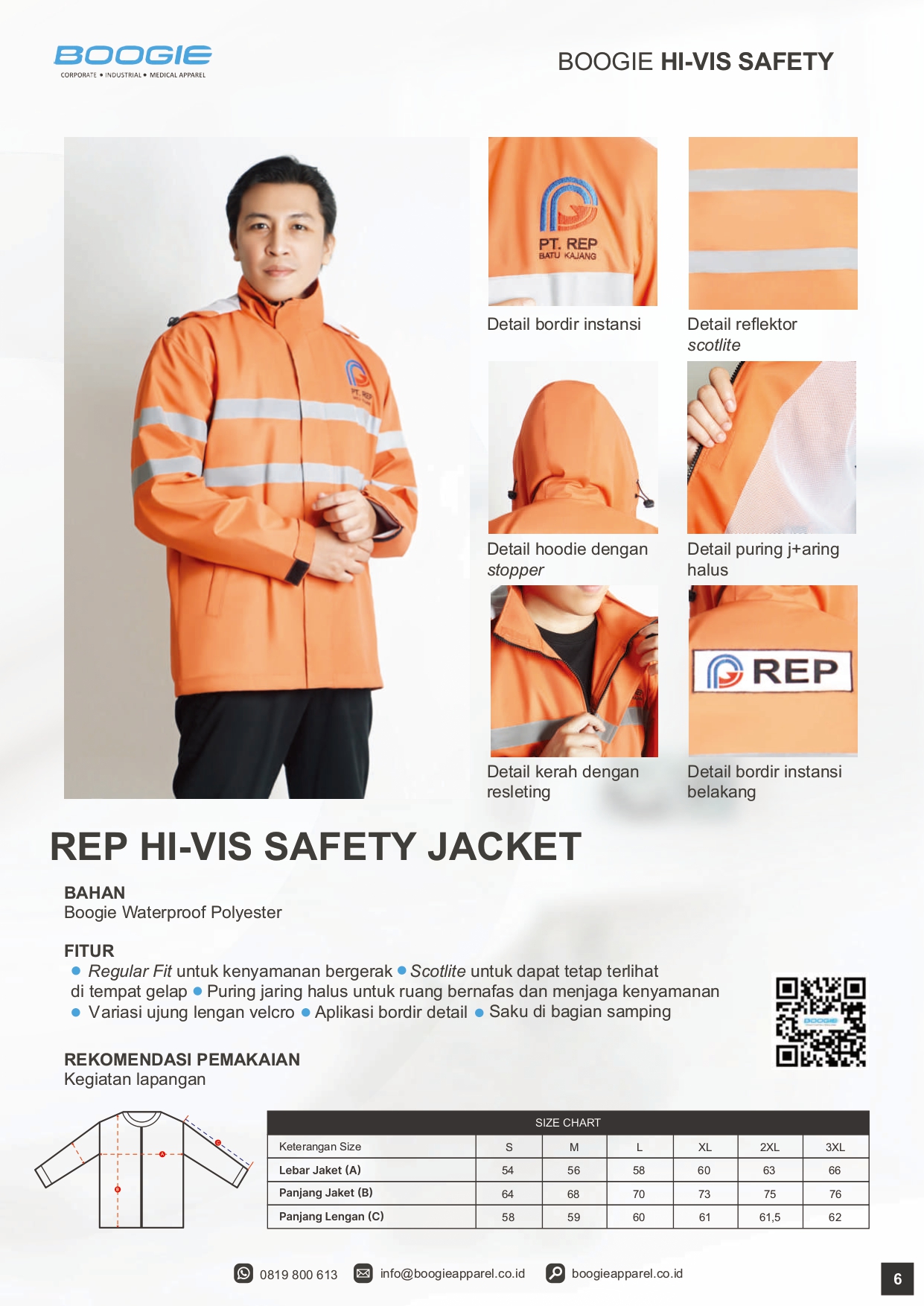 Rep HI-VIS Safety Jacket