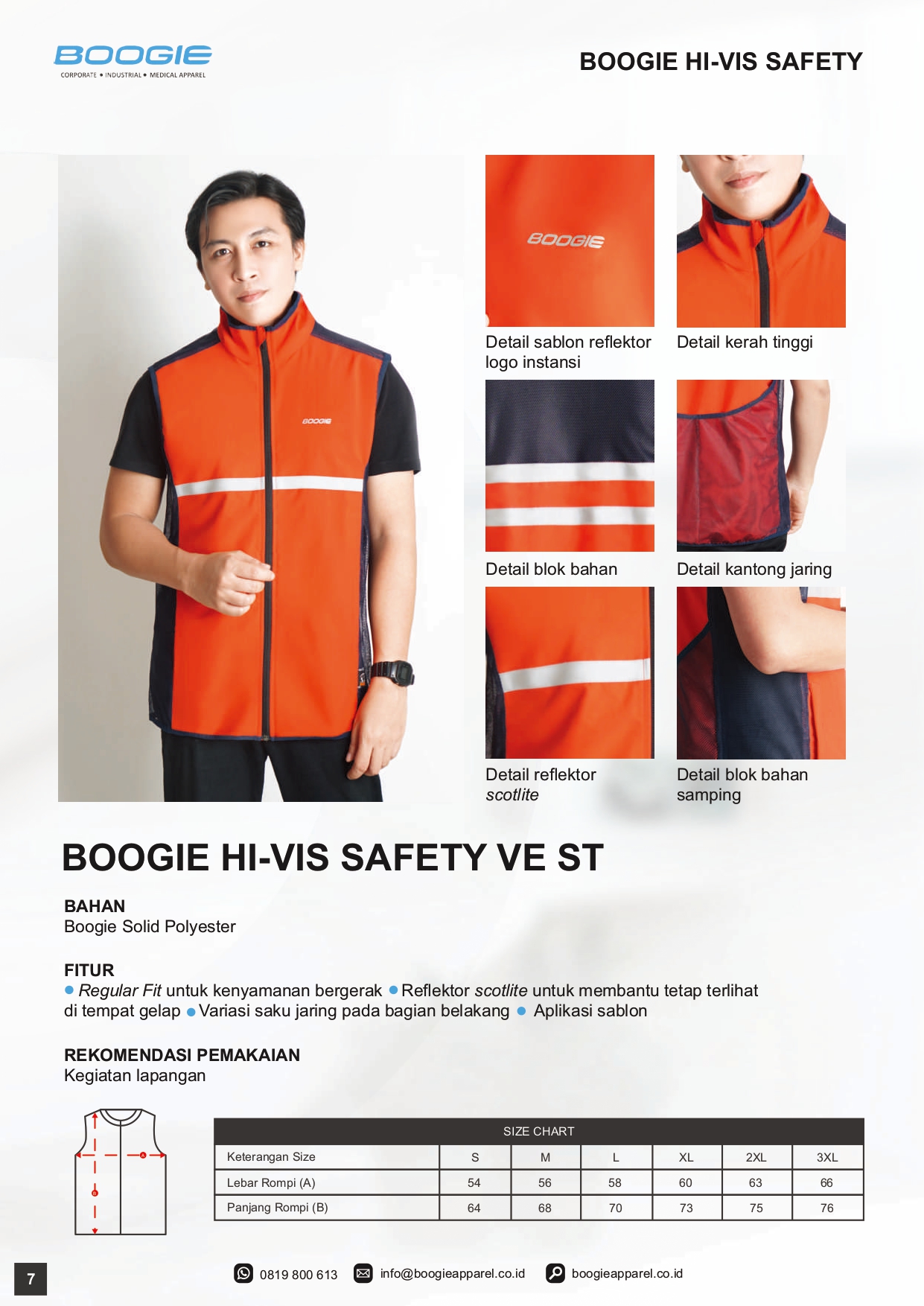 Boogie HI-VIS Safety VE ST