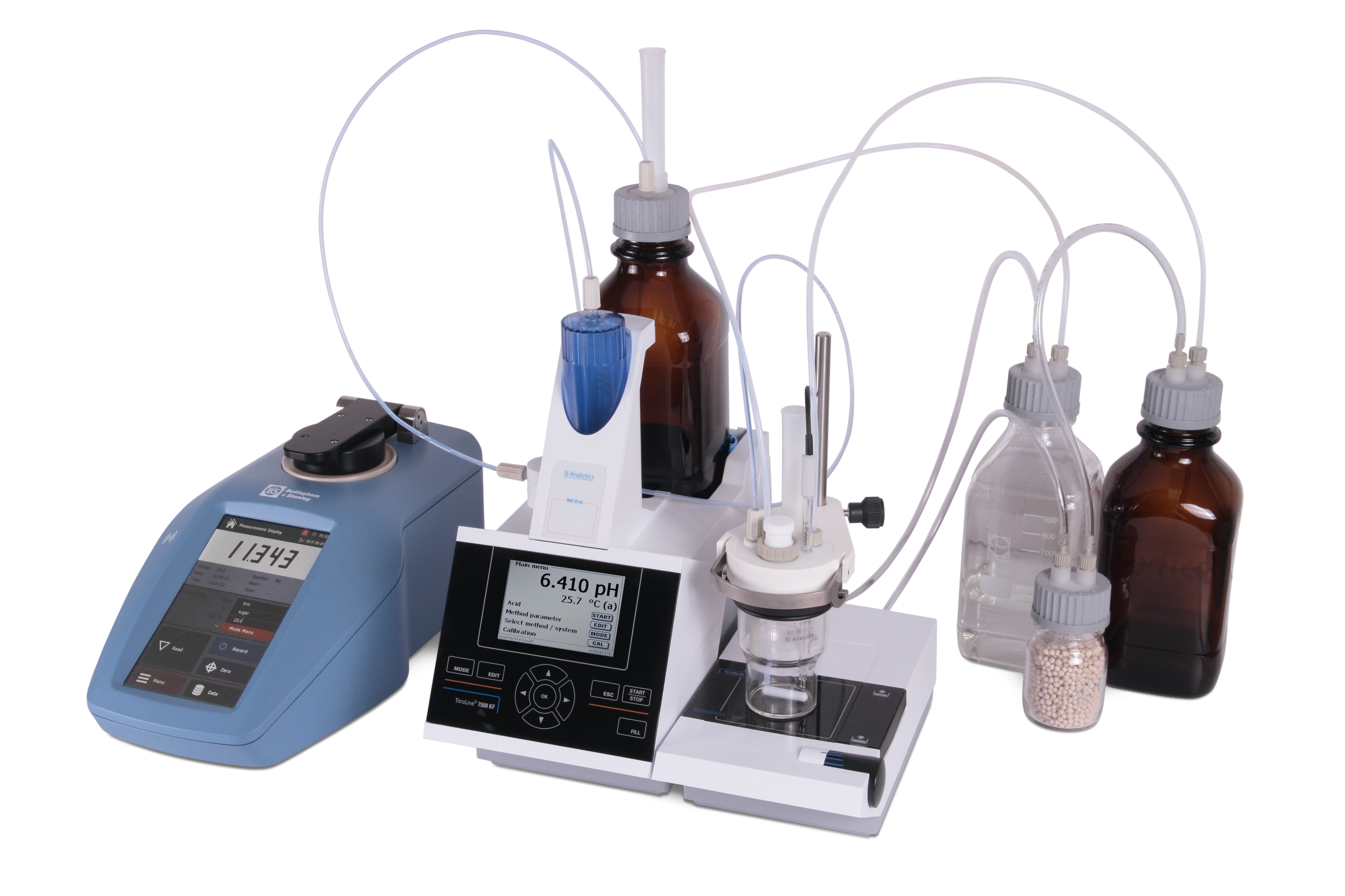 Refractometer Titroline Titrator