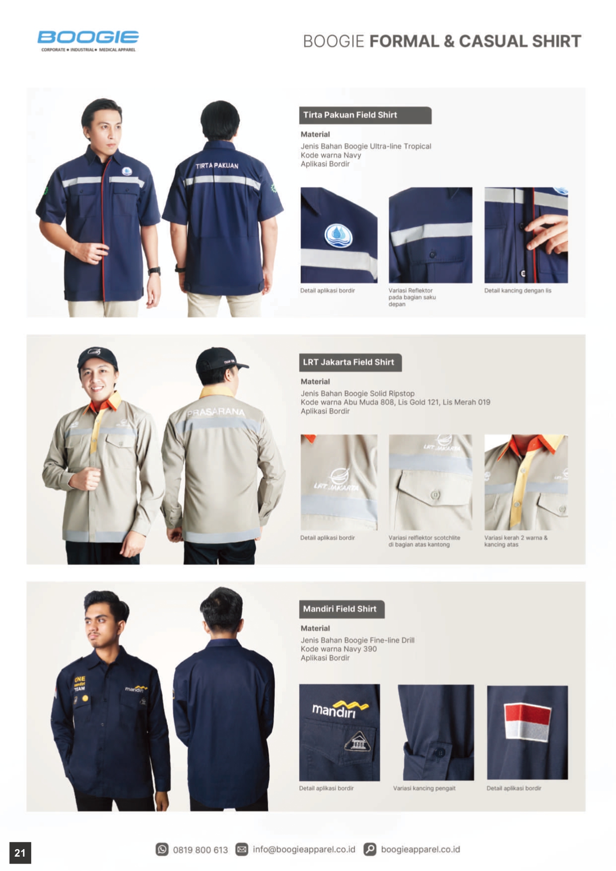 Boogie Formal & Casual Shirt 2