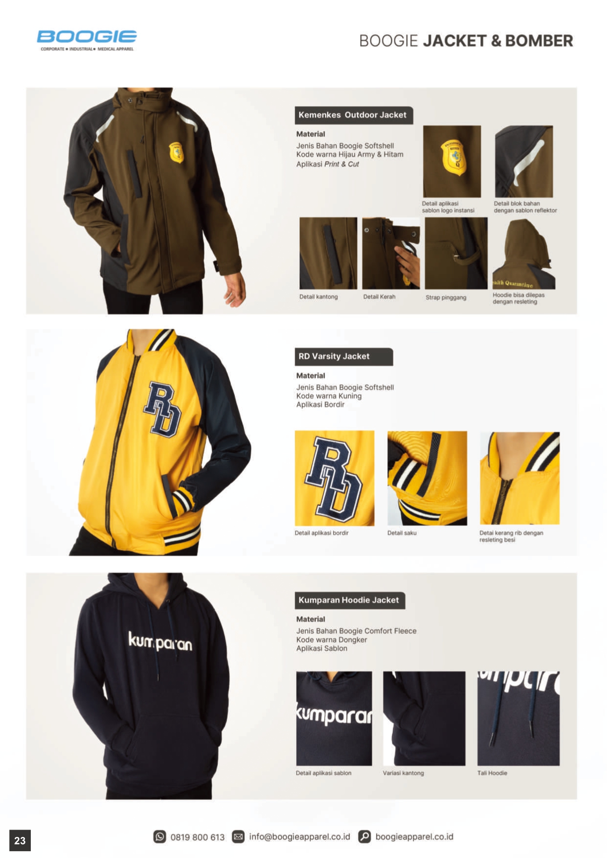 Boogie Jacket & Bomber